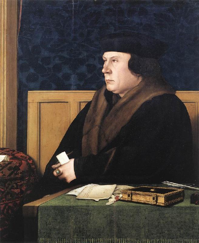 HOLBEIN, Hans the Younger Portrait of Thomas Cromwell f